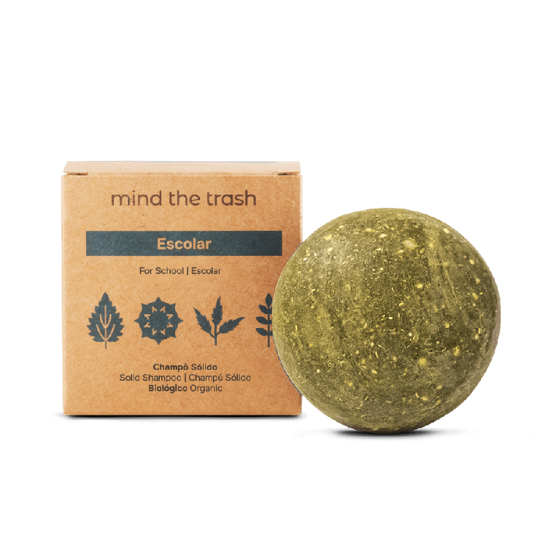 Champô Sólido Mind The Trash – Escolar